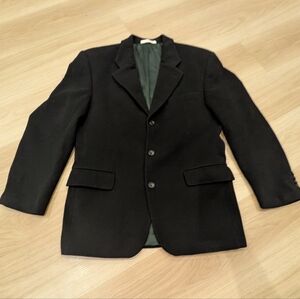 Boss Hugo Boss Camelhair Wool Black Blazer